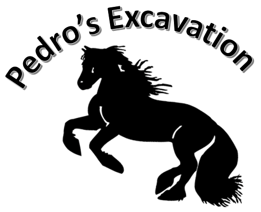 Pedro's Excavating  Logo
